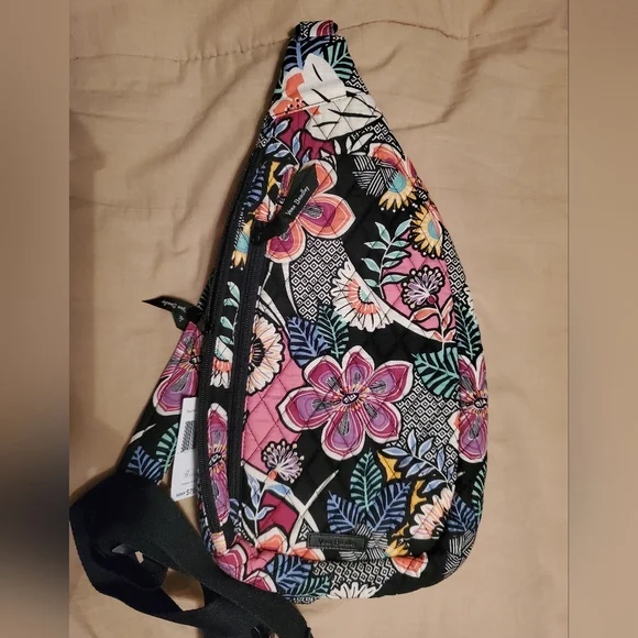 Vera Bradley | Essential Sling Backpack in Kauai Floral s-l400.jpg main image 3